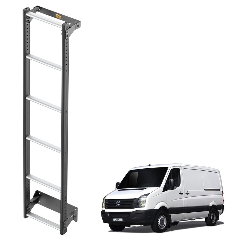Van Guard 6-Step Rear Door ULTILadder for VW Crafter (06-17) [H1]