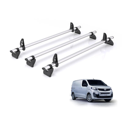 Fiat Scudo (2022 onwards) - Rhino Kammbar Pro Roof Bars