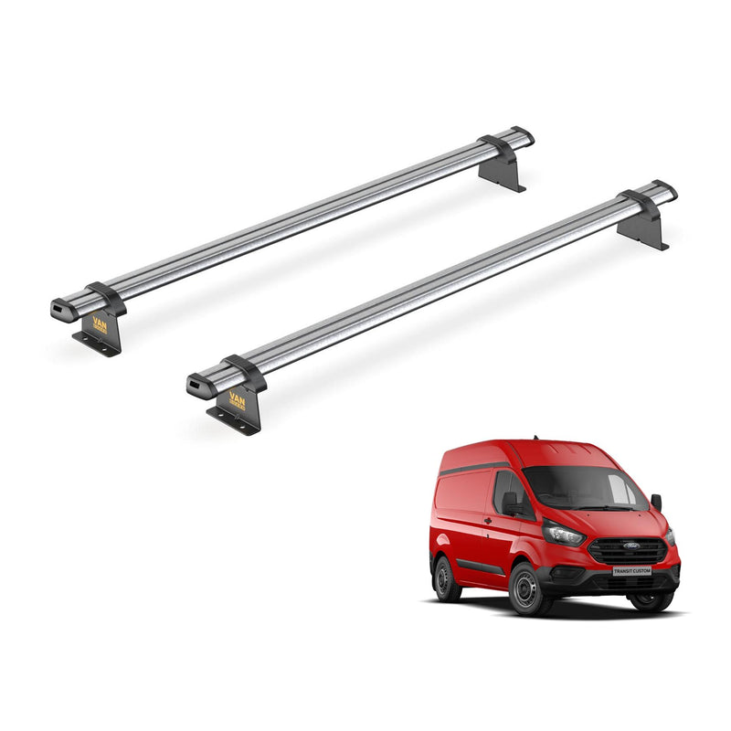 Ford Transit Custom - 2 Van Guard Ultibar Trade Roof Bars