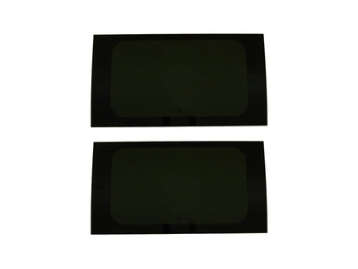 Ford Transit SWB (2000-2014) Fixed Side and Rear Door Window Privacy Camper Glass Full Kit with Fitting Kit