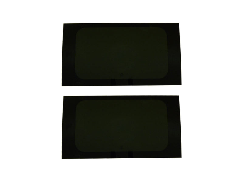 Ford Transit SWB (2000-2014) Fixed Side and Rear Door Window Privacy Camper Glass Full Kit with Fitting Kit