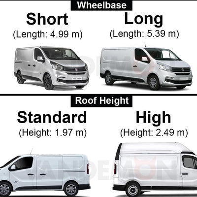 Van Guard 5-Step Rear Door ULTILadder for Fiat Talento (2016-2020) [H1]