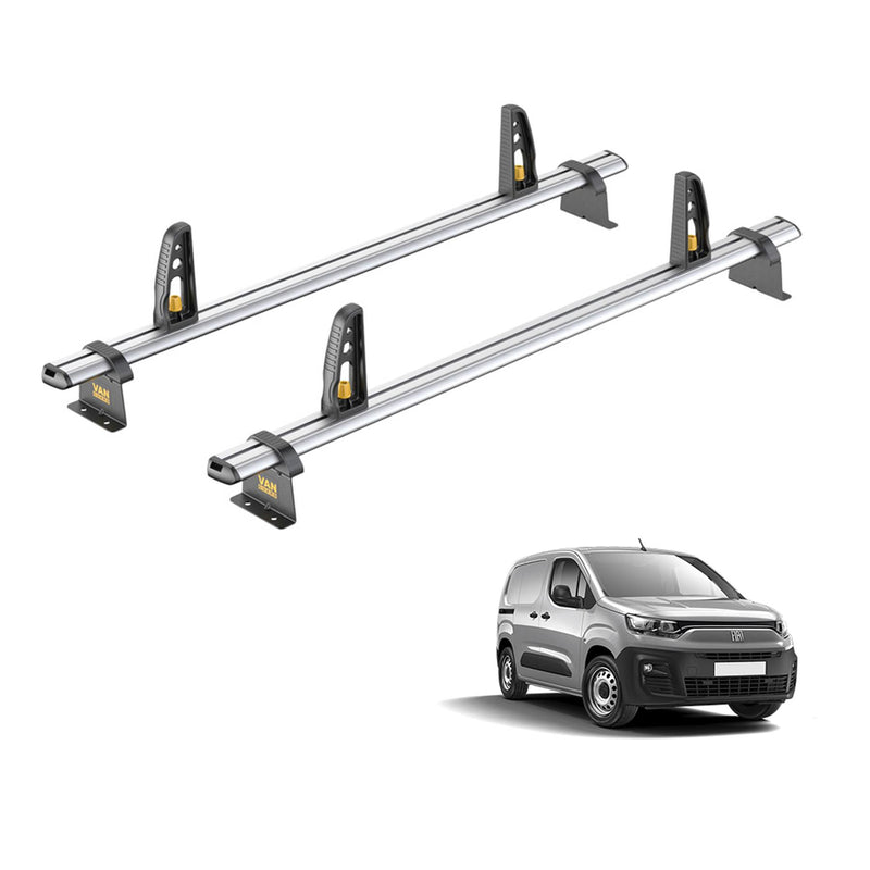 Van Guard Ulti Bar+ 2 Bars Roof Rack For The Fiat Doblo 2022+