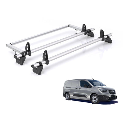 Vauxhall Combo (2018 onwards) - Rhino Kammbar Pro Roof Bars