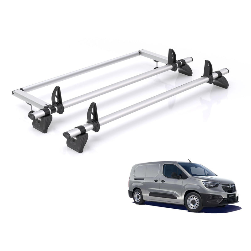 Vauxhall Combo (2018 onwards) - Rhino Kammbar Pro Roof Bars