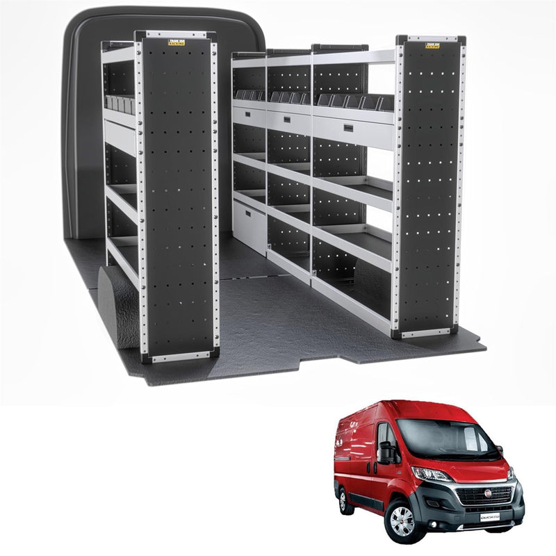 Fiat Ducato Van Guard Racking - Driver + Passenger Side [Gold Pack]
