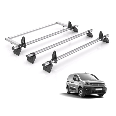 Fiat Doblo (2022 onwards) - Rhino Kammbar Fleet Roof Bars