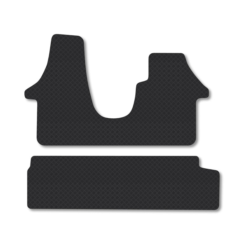 VW Transporter T6 (2015-2019) [Kombi] [Double Seat] [Single Sliding Door] Floor Mat