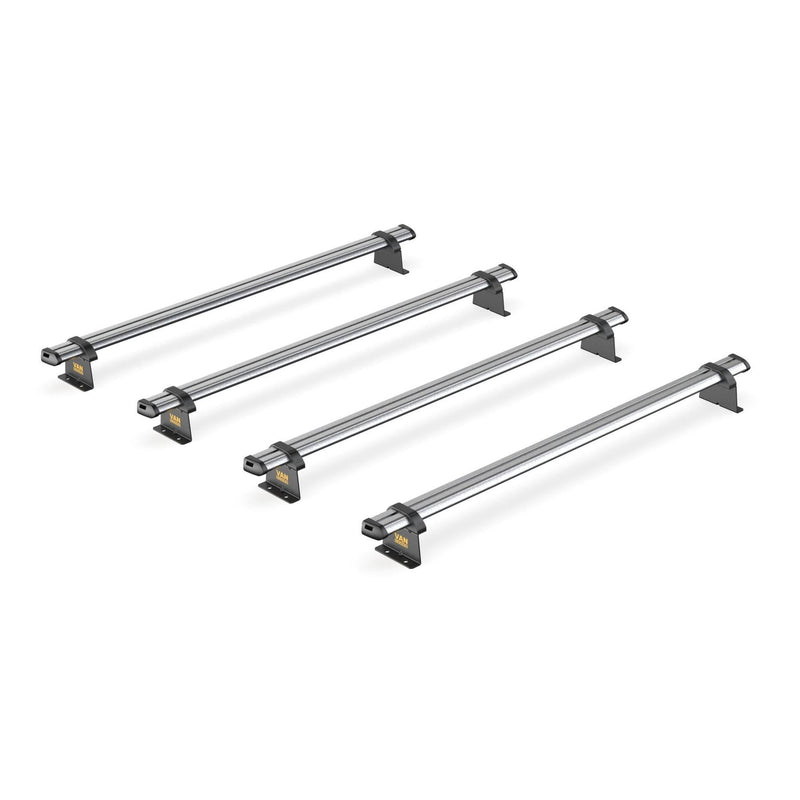Vauxhall Vivaro Roof Rack (2001-14 High Roof) 4 Bars Bundle Van Guard Ulti Trade
