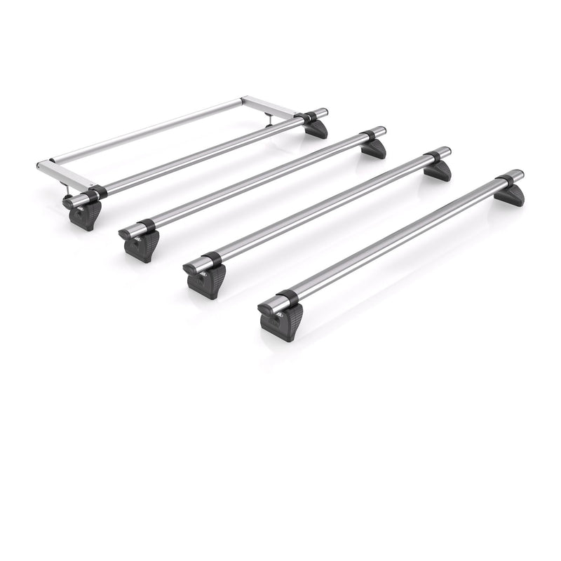 VW Crafter Roof Rack for 06-17 High Roof Models 4x Roof Bars Rhino Kammbar Fleet