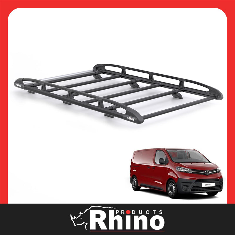 Toyota Proace (2016-2024) - Rhino KammRack Black Roof Rack