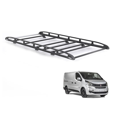 Fiat Talento (2016-2021) - Rhino KammRack Black Roof Rack