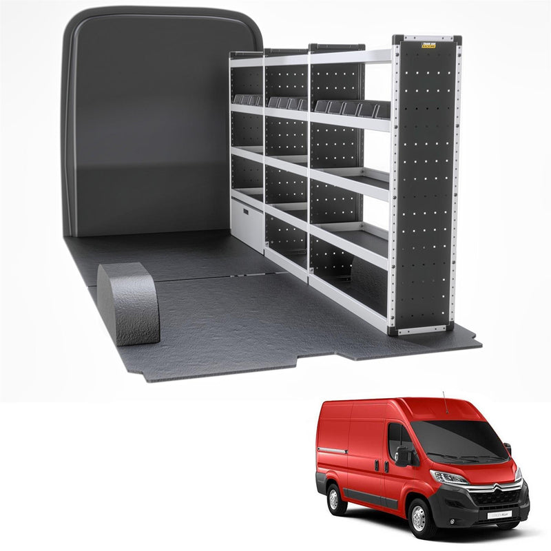 Citroen Relay Van Guard Racking - Driver Side [Silver Pack]