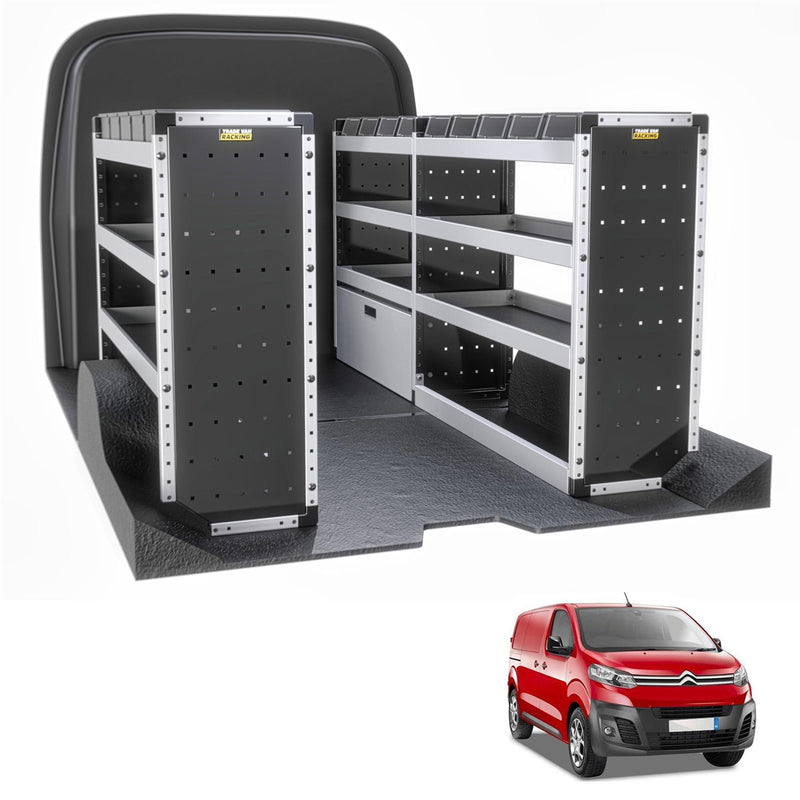 Peugeot Expert Van Guard Racking - Driver + Passenger Side [Silver Pack]