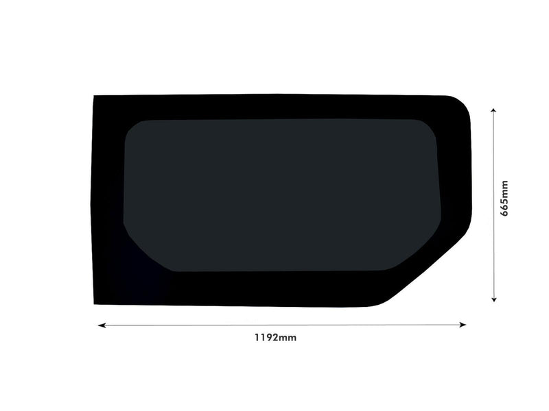 Nissan Primastar 2001-2014 - Rh Side Fixed Tint Fitting Kit