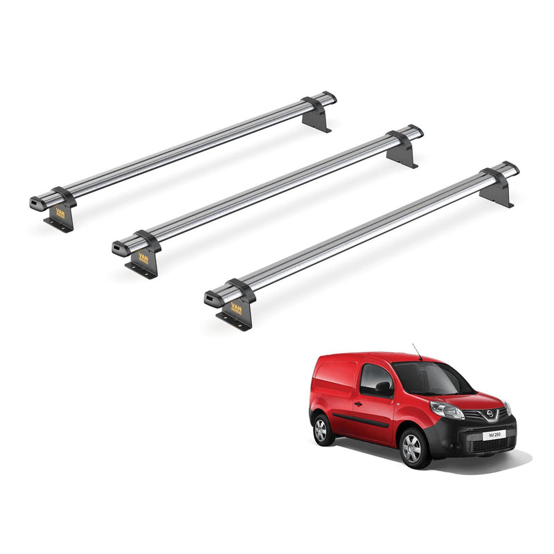 Van Guard Ulti Bar Trade 3 Bars Roof Rack For The Nissan Nv250 2019-2021