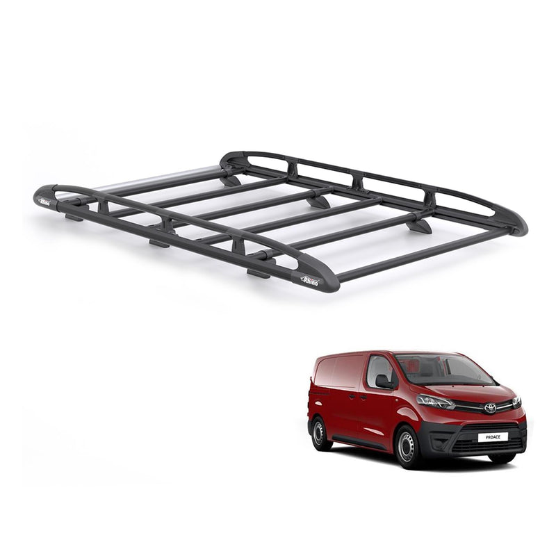 Toyota Proace (2016-2024) - Rhino KammRack Black Roof Rack