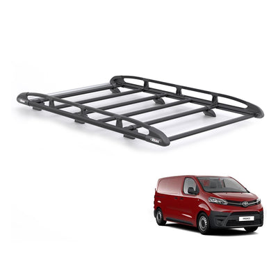 Toyota ProAce (2016 onwards) - Rhino KammRack Black Roof Rack