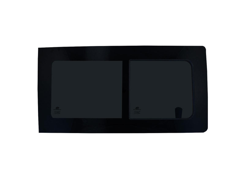 VW Transporter T5 (2003-2015) - Right Side Panel Dark Tint Opening Window & Fitting Kit