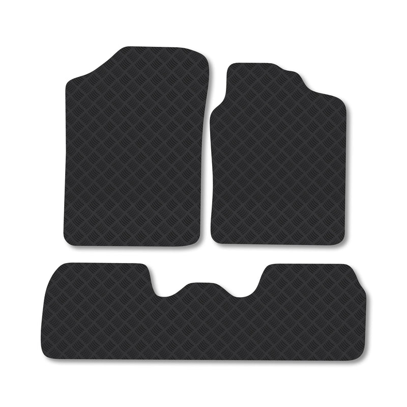 Citroen Berlingo 1996-2008 3mm Rubber Floor Mats [Berlingo Multispace models]