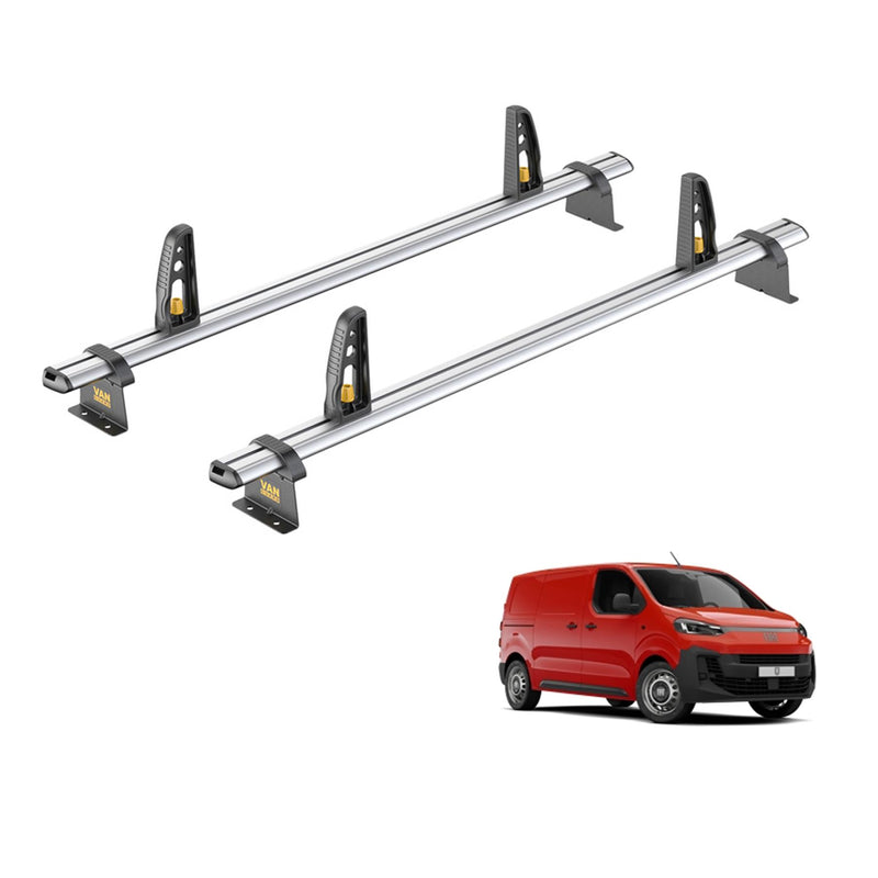 Van Guard Ulti Bar+ 2 Bars Roof Rack For The Fiat Scudo 2022+