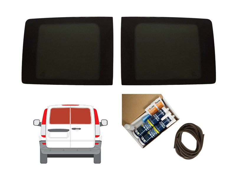 Mercedes Vito (2003-2014) Rear Barn Door Window Privacy Camper Glass with Fitting Kit