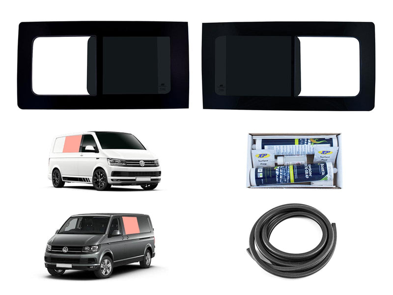 VD Glass - Volkswagen T6 2015-2022 - Lh Side Open + Rh Side Open Tint Kit