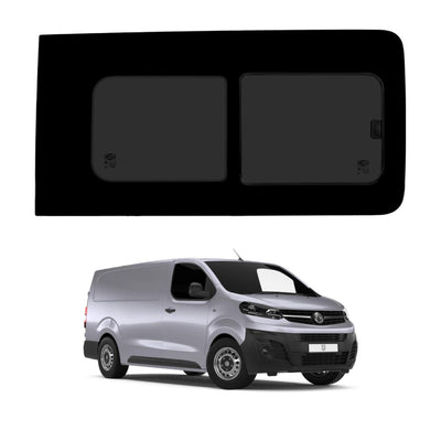Vauxhall Vivaro 2019- Lh Side Fixed + Right Hand Side Open Tint Fitting Kit