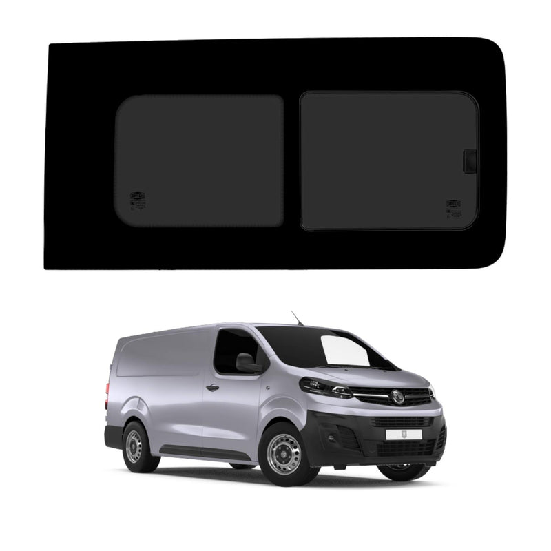 Vauxhall Vivaro 2019- Lh Side Fixed + Right Hand Side Open Tint Fitting Kit