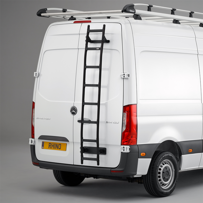 Rhino Aluminium (2016-2021) 6 Step Rear Door Ladder