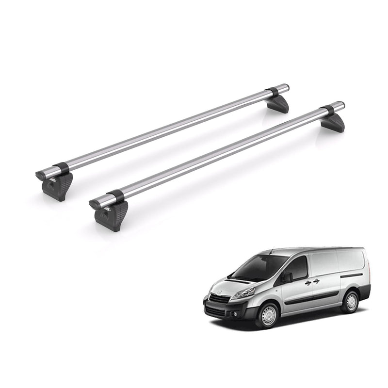 Peugeot Expert Roof Rack Fits 2007-16 H1 Models 2x Roof Bars Rhino Kammbar Fleet