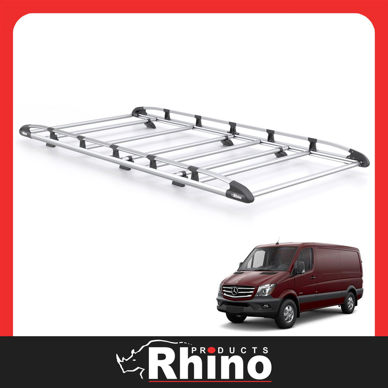 Mercedes Sprinter (2006-2018) - Rhino KammRack Black Roof Rack
