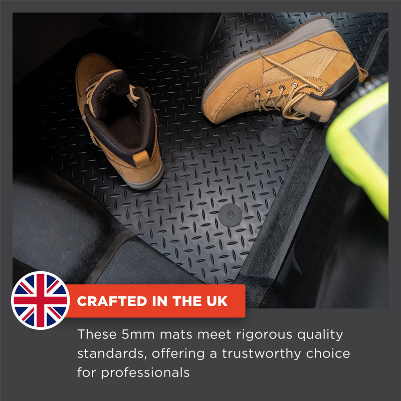 VW Caddy Maxi (2015-2021) Rubber Floor Mat