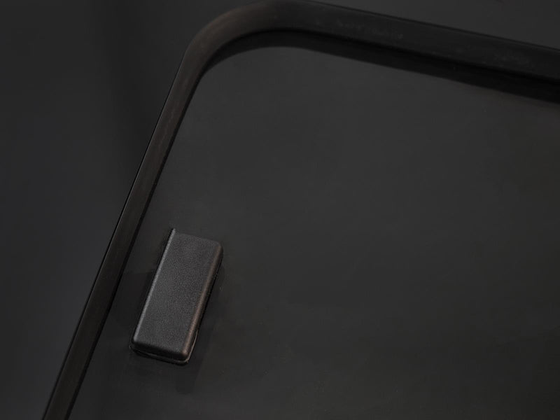 Ford Transit Custom (2013-2023) Driver and Passenger Side Opening Window Privacy Camper Glass with Fitting Kit