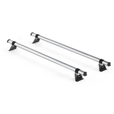 Ford Transit (2000-2014) - 2 Rhino Delta Roof Bars + Roller