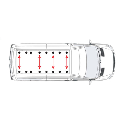 Mercedes Sprinter (2006-2018) - Van Guard Ulti Roof Rack