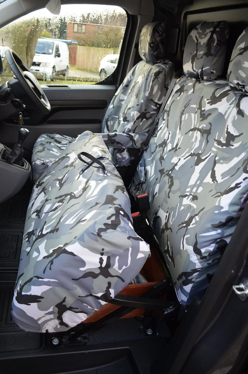 Seat Covers Urban Camofor Toyota Proace (2016 On)