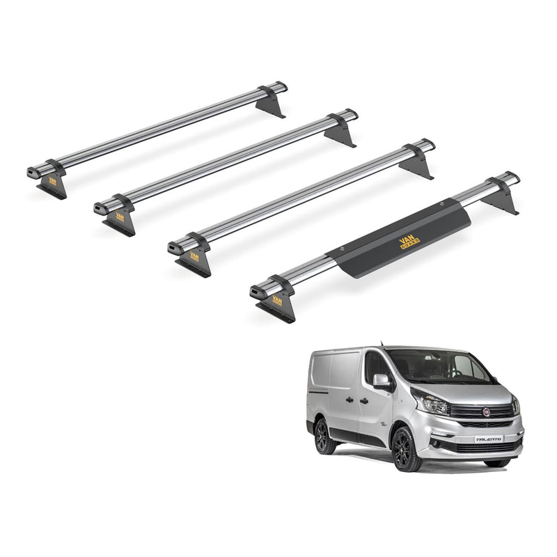 Fiat Talento (2016-2020) - 4 Van Guard Ultibar Trade Roof Bars