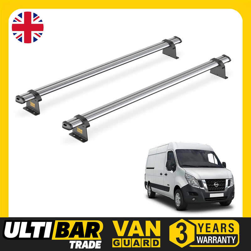 Nissan NV400 (2010-2021) - 2 Van Guard Ultibar Trade Roof Bars