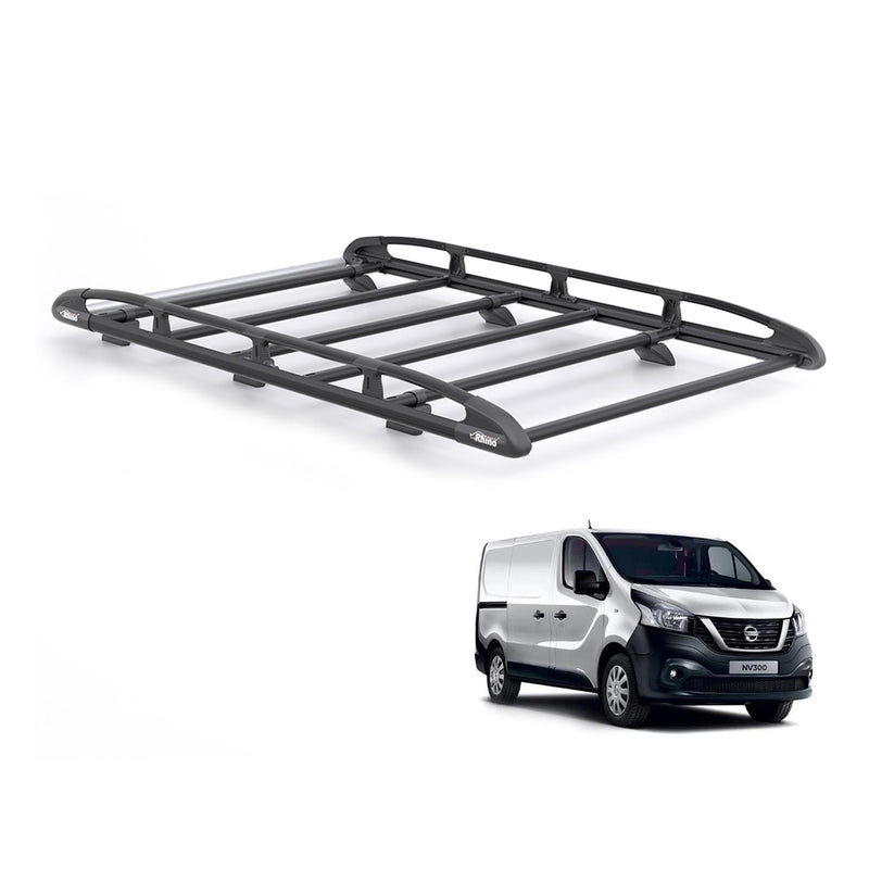 Nissan NV300 (2016-2021) - Rhino KammRack Black Roof Rack