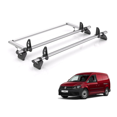 VW Caddy (2015-2020) - Rhino Kammbar Fleet Roof Bars