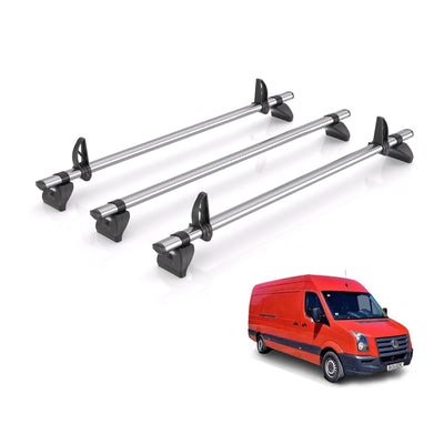 VW Crafter (2006-2017) - Rhino Kammbar Fleet Roof Bars