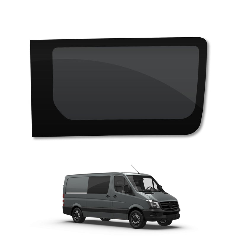 Mercedes Sprinter (2006-) Driver Side Fixed Window Privacy Camper Glass