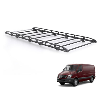 Mercedes Sprinter (2006-2018) - Rhino KammRack Black Roof Rack