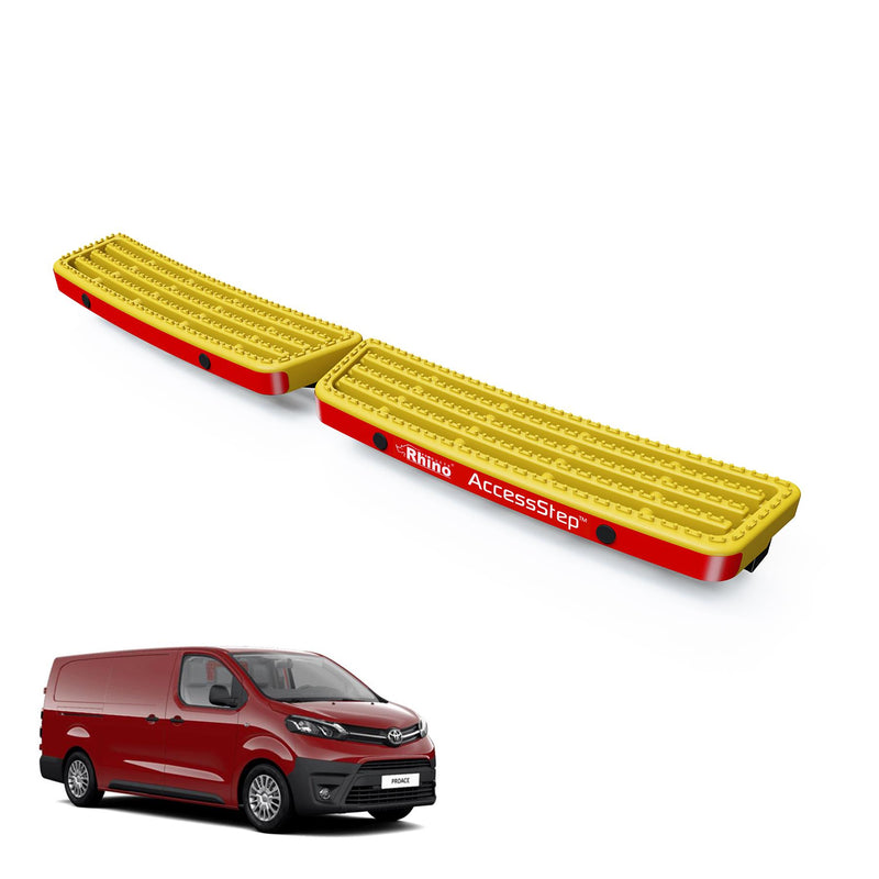Toyota ProAce Yellow Twin AccessStep - With Reverse Sensors