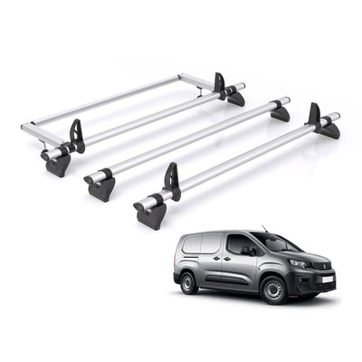 Peugeot Partner (2018 onwards) - Rhino Kammbar Pro Roof Bars