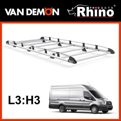 Ford Transit (2013-2024) - Rhino Aluminium Roof Rack