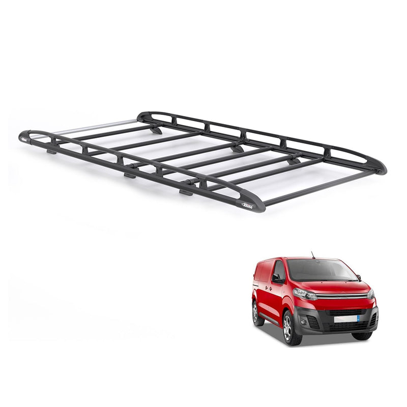 Peugeot Expert (2016-) - Rhino KammRack Black Roof Rack
