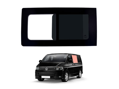 VW Transporter T5 (2003-2015) Passenger Side Opening Window Privacy Camper Glass