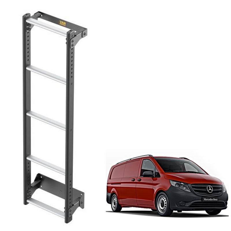 Van Guard 5-Step Rear Door ULTILadder for Mercedes Vito (2014 on) [H1]